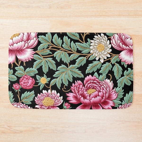 Item preview, Blossom trees with rose, peony, chrysanthemum. Jacobean embroidery style designed and sold by Giuseppe Cammino.