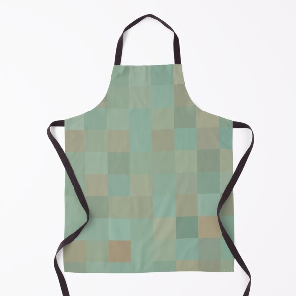 Item preview, Brown and green squares pattern designed and sold by roshana3.
