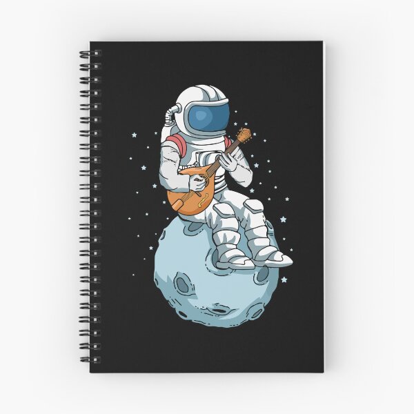 Item preview, Astronaut Playing Mandolin Country Music Bluegrass designed and sold by DSWShirts.
