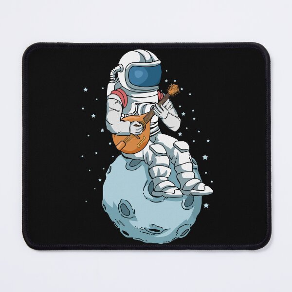 Item preview, Astronaut Playing Mandolin Country Music Bluegrass designed and sold by DSWShirts.