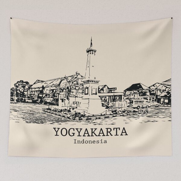 Item preview, Yogyakarta - Indonesia designed and sold by Lakeric Cityscapes.