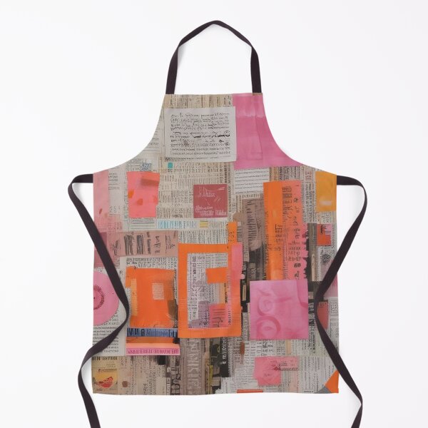 Item preview, Pink abstract collage designed and sold by GasconyPassion.