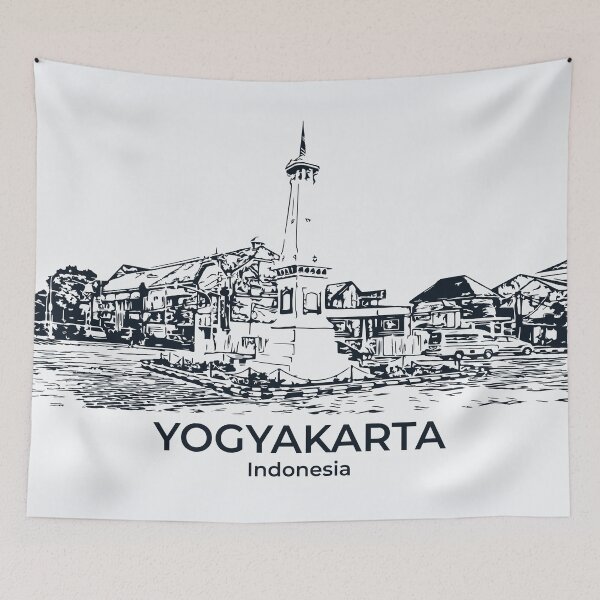 Item preview, Yogyakarta - Indonesia designed and sold by Lakeric Cityscapes.