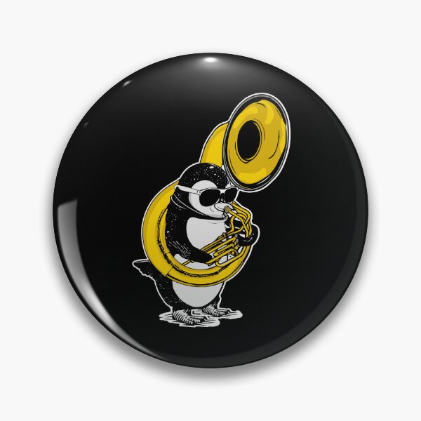 Item preview, Penguin Playing Sousaphone Marching Band Sousaphone designed and sold by DSWShirts.