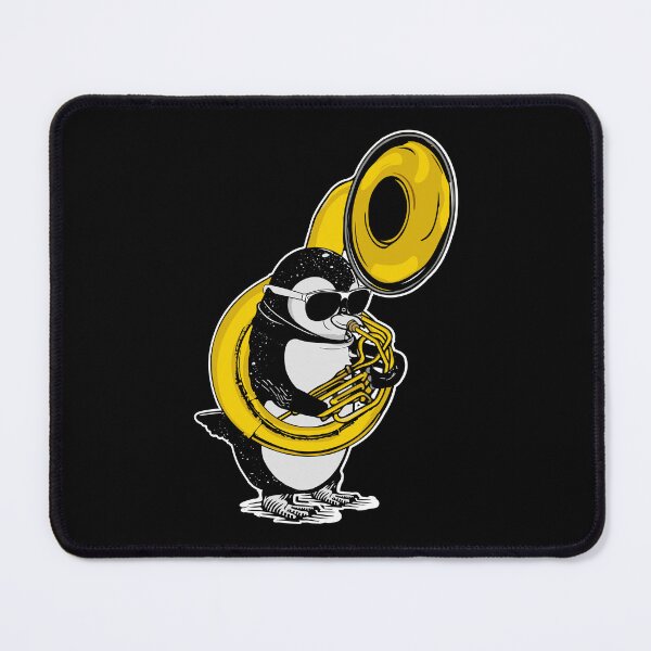 Item preview, Penguin Playing Sousaphone Marching Band Sousaphone designed and sold by DSWShirts.