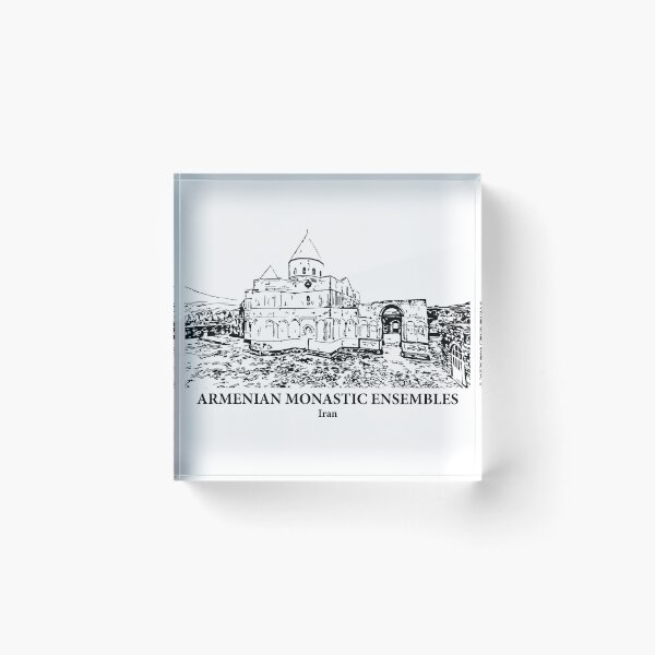 Item preview, Armenian Monastic Ensembles - Iran designed and sold by Lakeric Cityscapes.