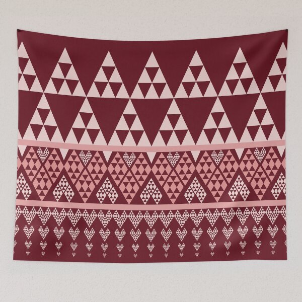 Item preview, Seamless pattern border  about carpet,  clothing ,fabric, folk,batik,wallpaper, backdrop, rug,sarong, tablecloth,pillowcase,background designed and sold by Wunnipaogtun.