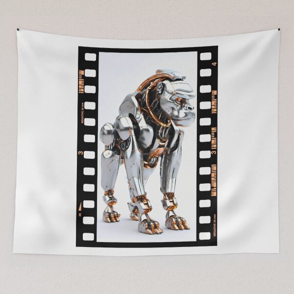 Item preview, Robot animals technology. Bulldog. designed and sold by Drone-tees.