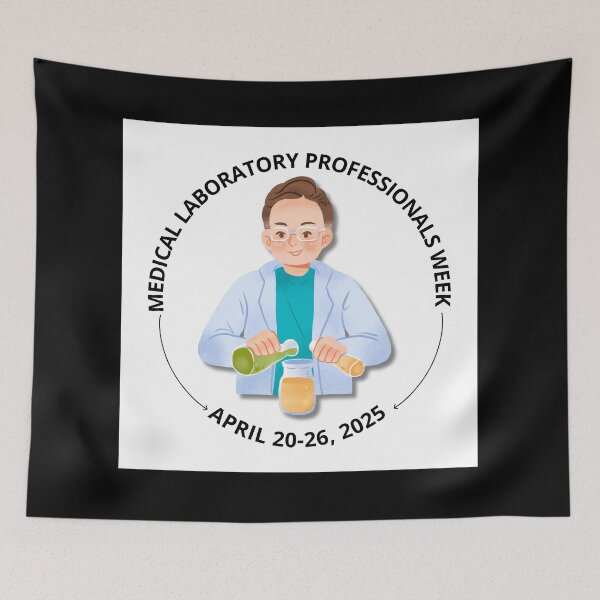 Item preview, Medical Laboratory Professionals Week (Female) April 20-26, 2025 designed and sold by NikitaAg.