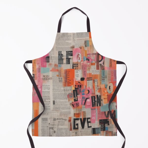 Item preview, Orange abstract collage designed and sold by GasconyPassion.