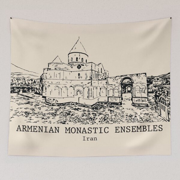 Item preview, Armenian Monastic Ensembles - Iran designed and sold by Lakeric Cityscapes.