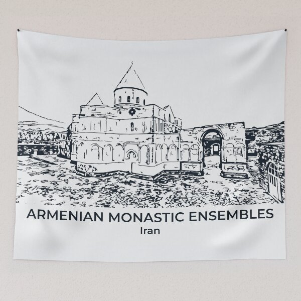 Item preview, Armenian Monastic Ensembles - Iran designed and sold by Lakeric Cityscapes.