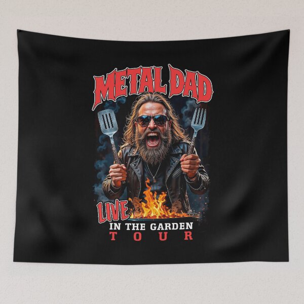 Item preview, Heavy Metal Dad Live In The Garden Tour Rock Music BBQ designed and sold by GrandeDuc.