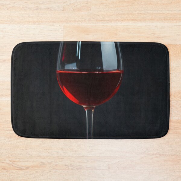 Item preview, Elegant red wine glass on display designed and sold by anytka.