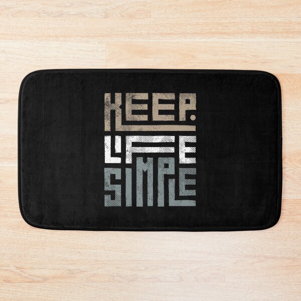 Item preview, Keep Life Simple designed and sold by PNGShop.