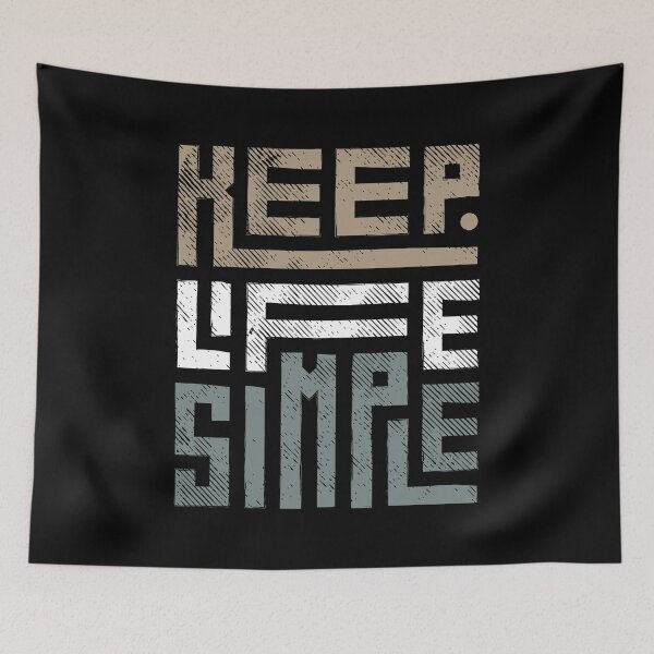 Item preview, Keep Life Simple designed and sold by PNGShop.