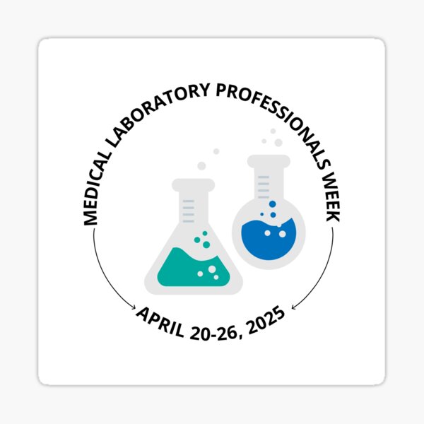 Item preview, Medical Laboratory Professionals Week April 20-26, 2025, cylinder conical beaker designed and sold by NikitaAg.