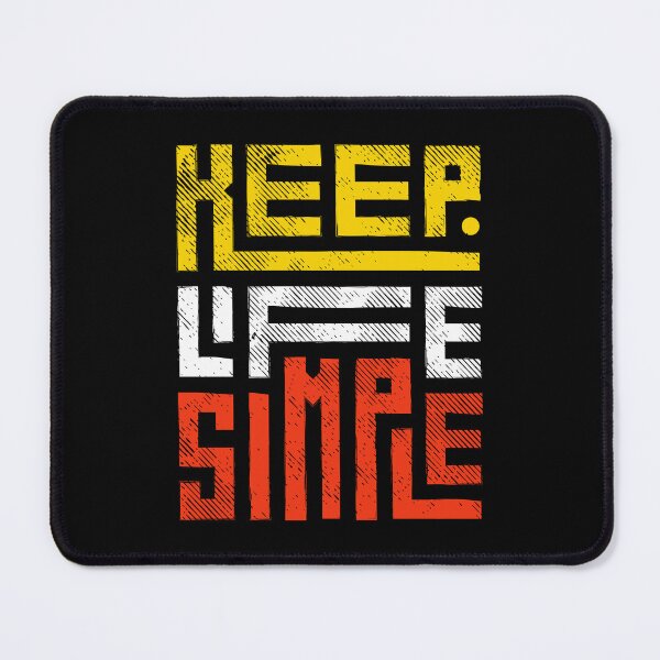 Item preview, Keep Life Simple designed and sold by PNGShop.