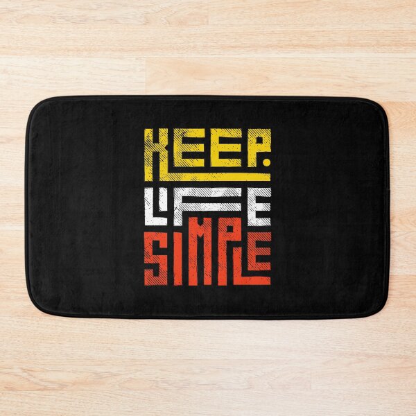 Item preview, Keep Life Simple designed and sold by PNGShop.