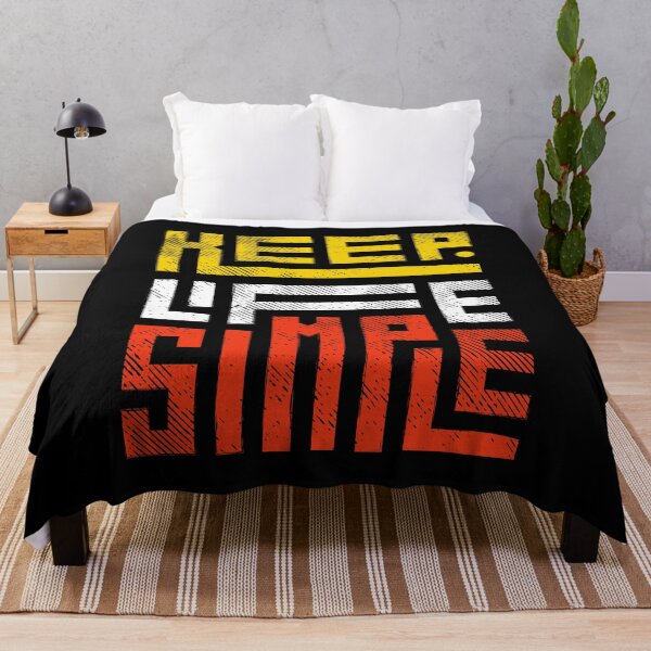 Item preview, Keep Life Simple designed and sold by PNGShop.