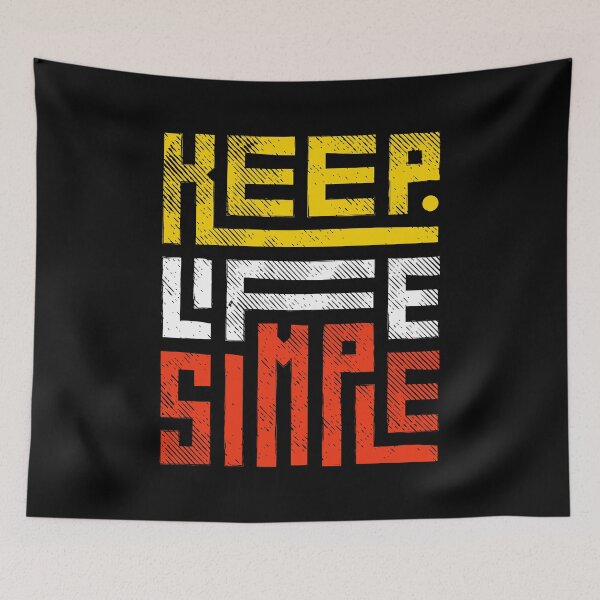 Item preview, Keep Life Simple designed and sold by PNGShop.