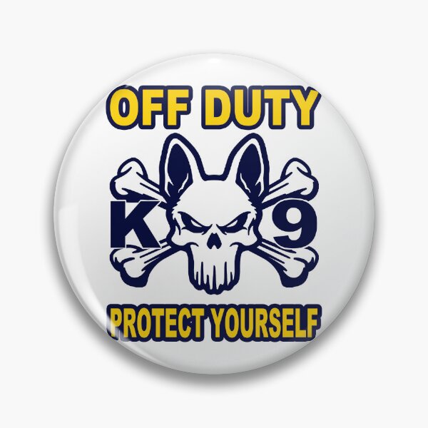 Item preview, Off Duty; K9 Dog; designed and sold by StickerApe.