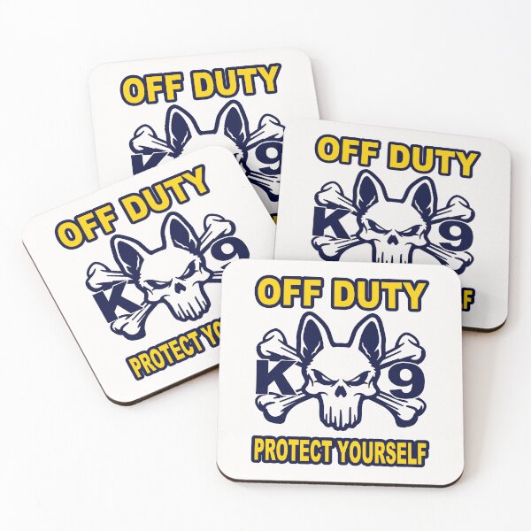 Item preview, Off Duty; K9 Dog; designed and sold by StickerApe.