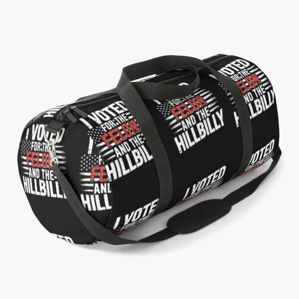 Item preview, I Voted For The Felon And The Hillbilly - This funny gift is perfect for those with a sense of humor about politics and elections. designed and sold by ZyziowskyArt.