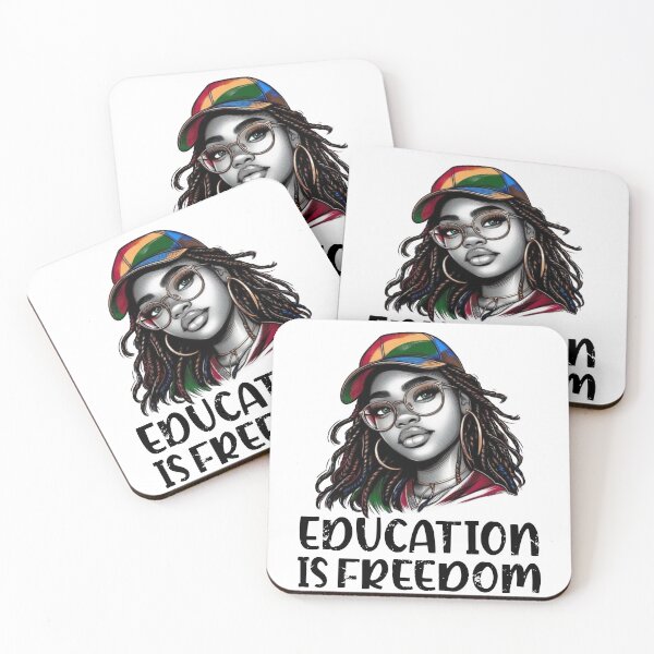 Item preview, Black History Teacher Education Is Freedom Nice Afro Women Gift designed and sold by Creat-Des.