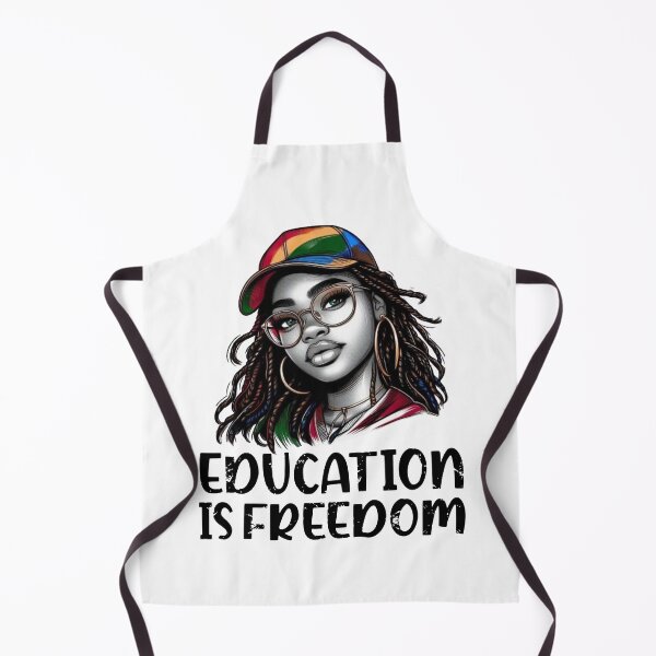 Item preview, Black History Teacher Education Is Freedom Nice Afro Women Gift designed and sold by Creat-Des.