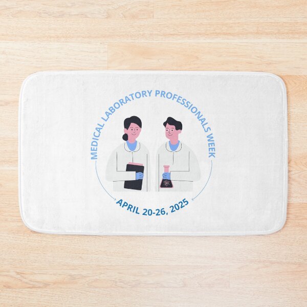 Item preview, Medical Laboratory Professionals Week (Duo) April 20-26, 2025 designed and sold by NikitaAg.