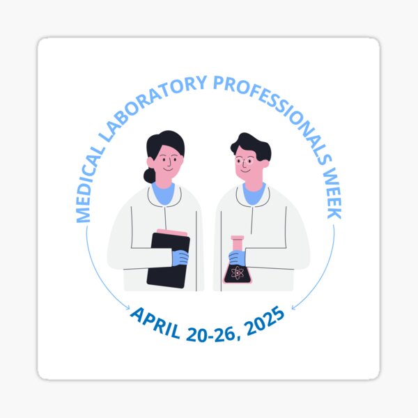 Item preview, Medical Laboratory Professionals Week (Duo) April 20-26, 2025 designed and sold by NikitaAg.