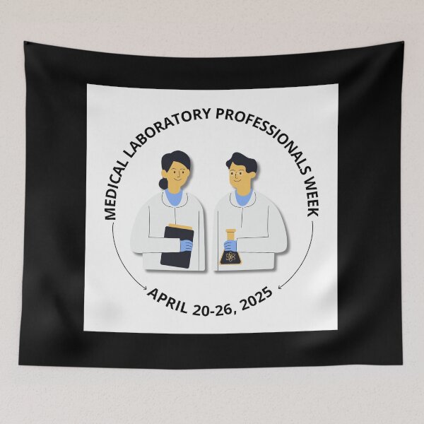Item preview, Medical Laboratory Professionals Week (Duo) April 20-26, 2025 designed and sold by NikitaAg.
