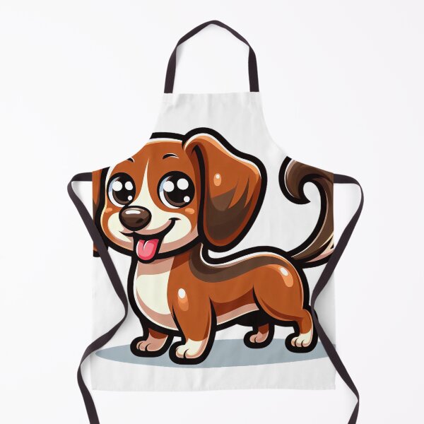 Item preview, Cute Teckel Puppy Sticker designed and sold by BrightNook.