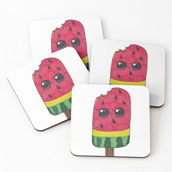 Item preview, watermelon popsicle designed and sold by Trusty Treasures.