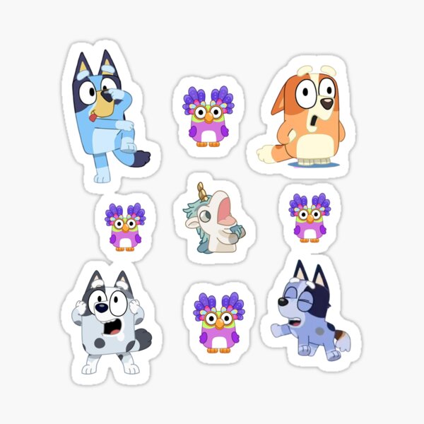 Item preview, Bluey and Friends designed and sold by Fandom Forged.