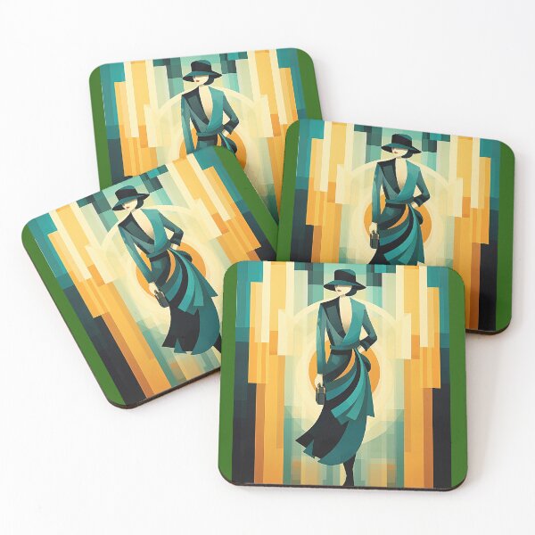 Item preview, Art deco woman 4 designed and sold by Made-by-Gus.