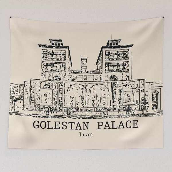 Item preview, Golestan Palace - Iran designed and sold by Lakeric Cityscapes.