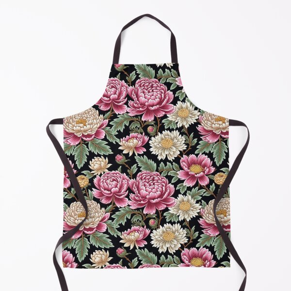 Item preview, Blossom trees with rose, peony, chrysanthemum. Jacobean embroidery style designed and sold by Giuseppe Cammino.