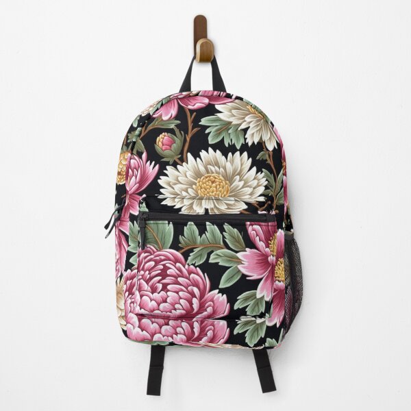 Item preview, Blossom trees with rose, peony, chrysanthemum. Jacobean embroidery style designed and sold by Giuseppe Cammino.