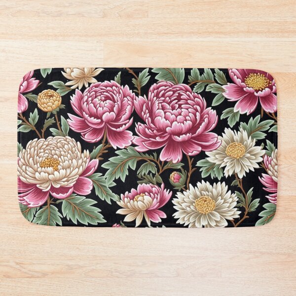Item preview, Blossom trees with rose, peony, chrysanthemum. Jacobean embroidery style designed and sold by Giuseppe Cammino.