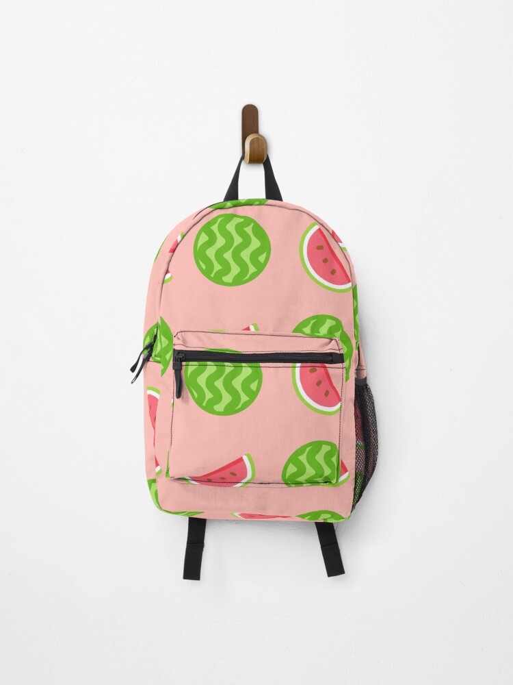 Thumbnail 1 of 3, Backpack, Watermelon pattern designed and sold by timegraf.