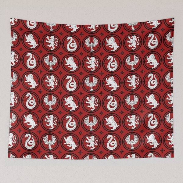 Item preview, HP - School House Crests Lion Red designed and sold by Epicenter88.