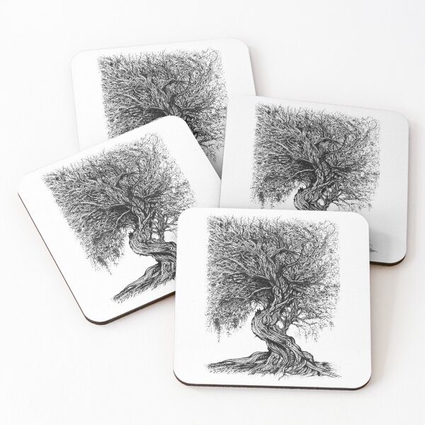 Item preview, Branches – Ink Tree Illustration designed and sold by DanielleJScott.com.