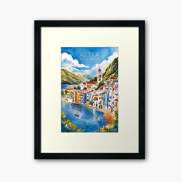 Item preview, Altea, a blend of historic beauty and a vibrant artistic atmosphere on Spain's Costa Blanca designed and sold by sirtonine.