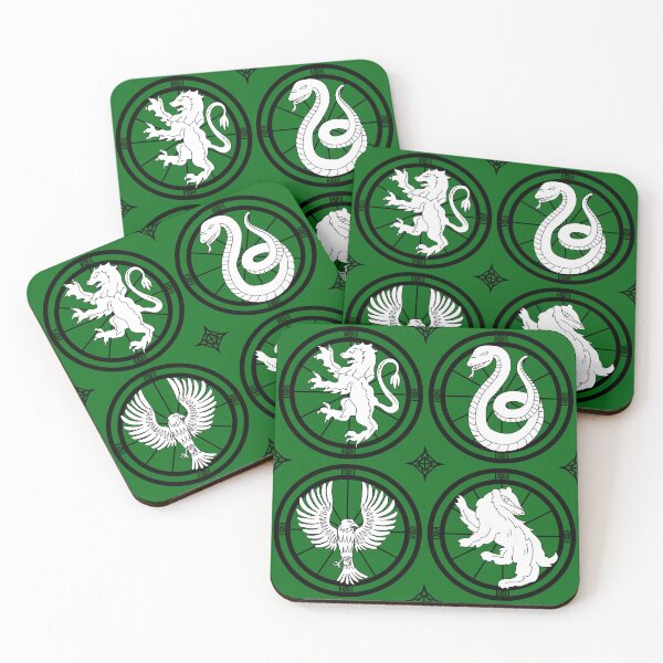 Item preview, HP - School House Crests Serpent Green designed and sold by Epicenter88.
