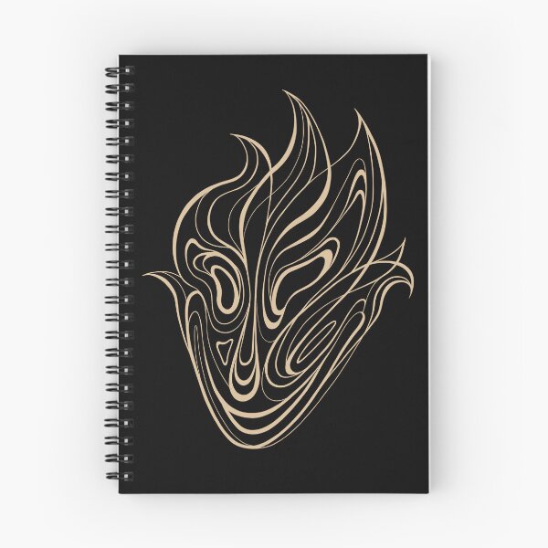 Item preview, Line Art Face Energy (on black) designed and sold by Alesa-Aleks.