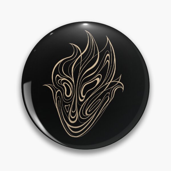 Item preview, Line Art Face Energy (on black) designed and sold by Alesa-Aleks.