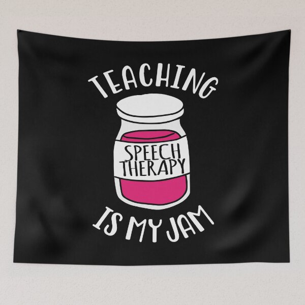 Item preview, Teaching Speech Therapy Is My Jam designed and sold by PNGShop.