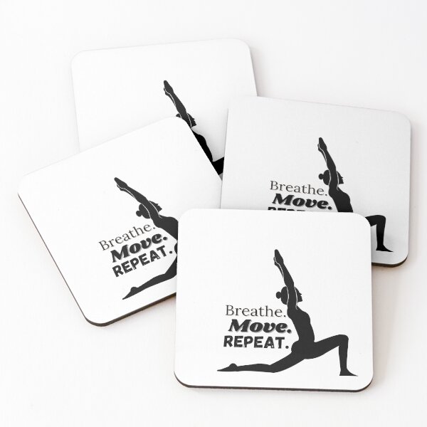 Item preview, Breathe. Move. Repeat.  designed and sold by ChiWellness Shop.